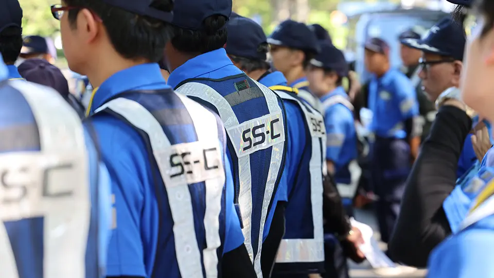 イベント警備の様子